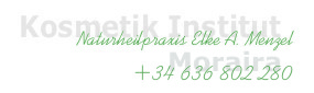 Kosmetikinstitut und Naturheilpraxis Elke A. Menzel Moraira +34 965 747 033